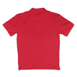 Unisex Polo T shirt Red